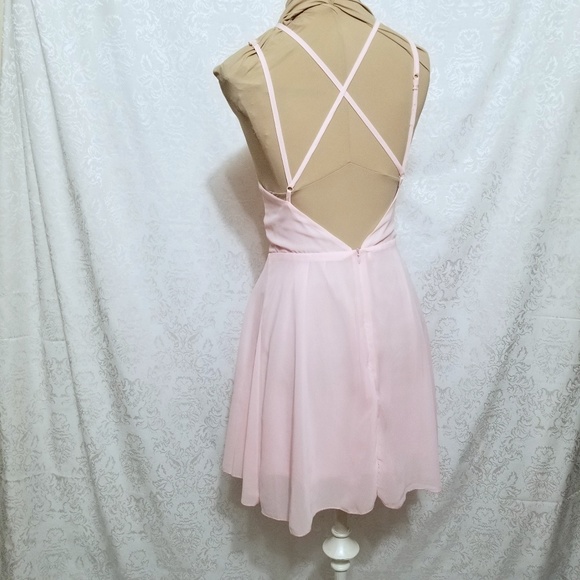 Pale Pink Pinxie Dress - Picture 2 of 8